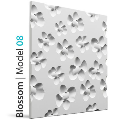Gypsum decorative panel BLOSSOM 60x60
